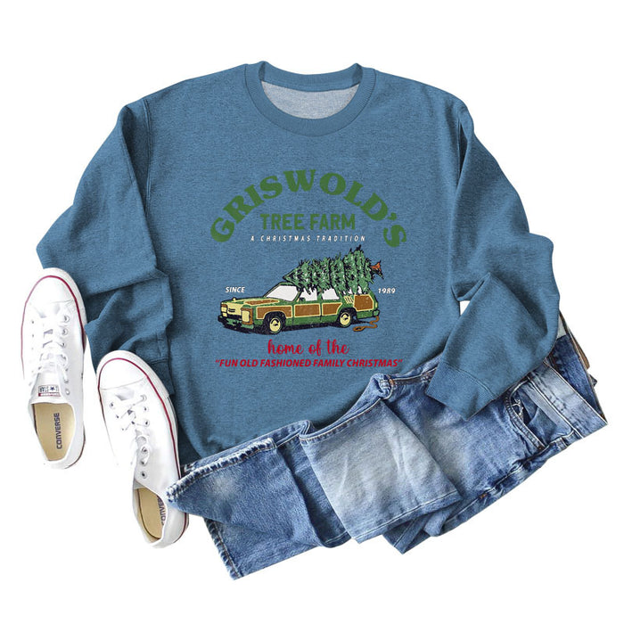 Blue sweater (white color picture) / S