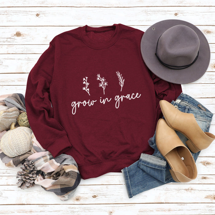 Red wine sweater (white color picture) / S