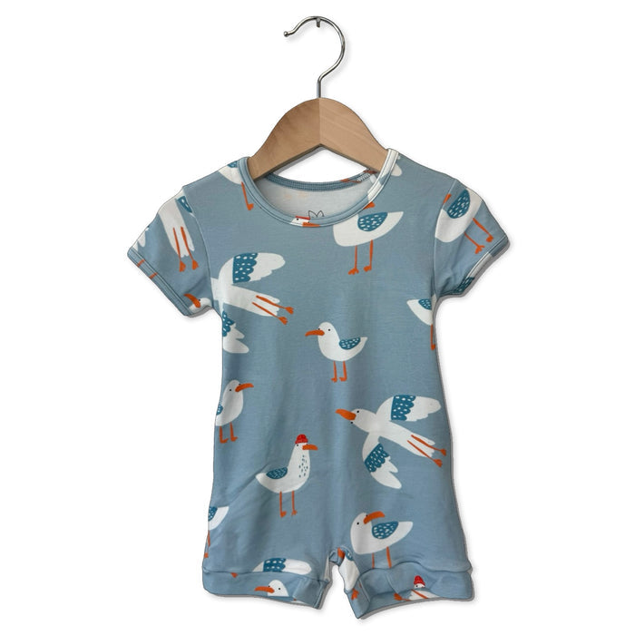 Gulls Just Want to Have Fun Shorty Romper Luxe Edition | Cotton Bamboo Blend