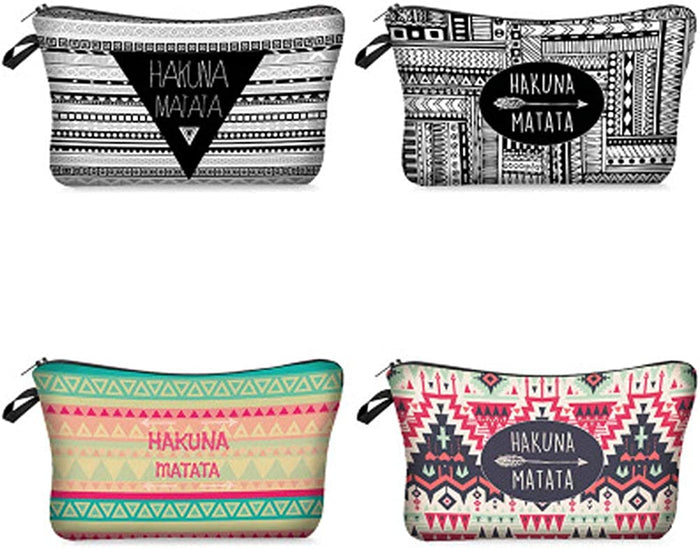 Hakuna Matata Makeup Bag Cosmetic Bag Organizer for Women