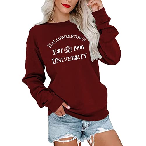 Halloweeentown University Shirt for Women Halloweentown EST 1998 Tshirt