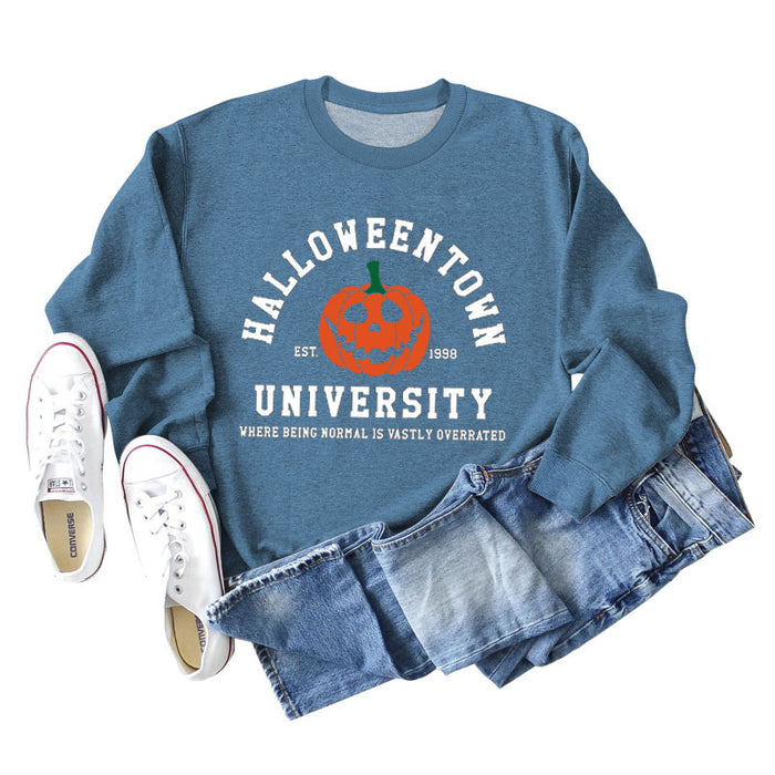 Blue sweater (white color picture) / S