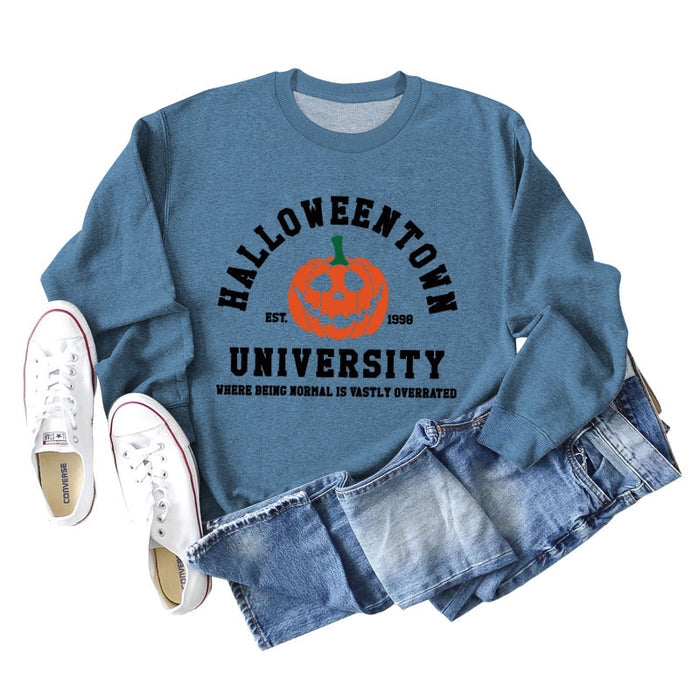 Blue sweater (black color picture) / S