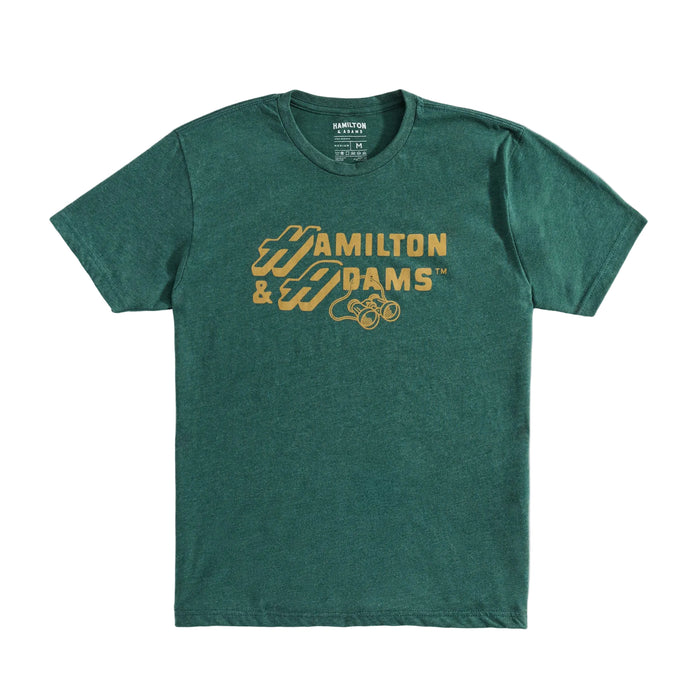 Hamilton & Adams™ T: Heather Forest Green