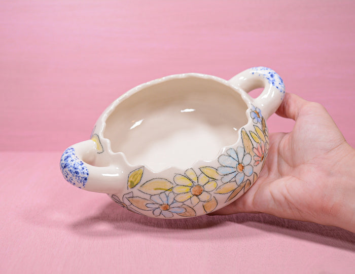 Handled Pollinators Bowl
