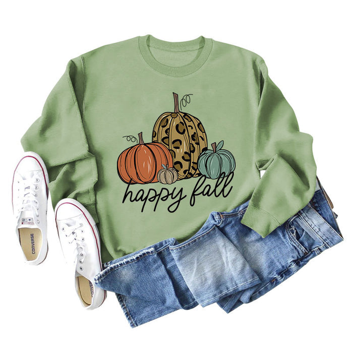 Olive green sweater (black word color picture) / S