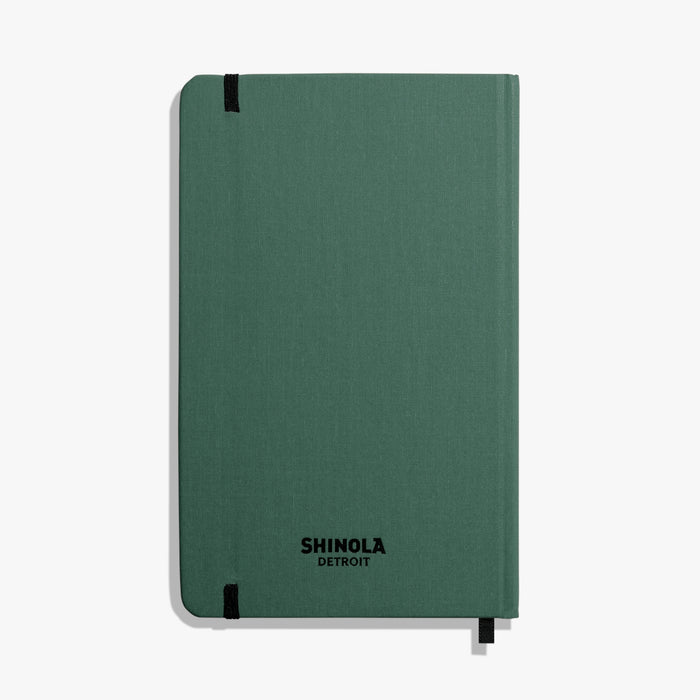 Hard Linen Ruled Journal - Medium