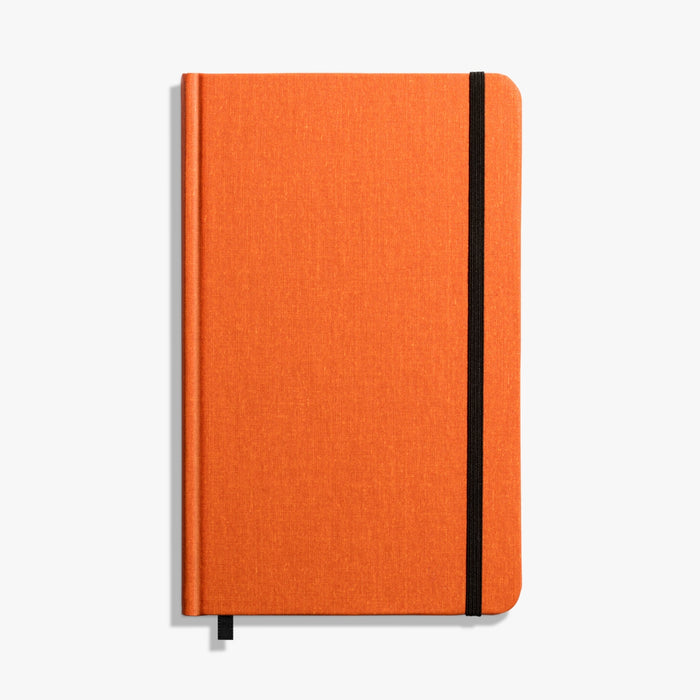 Hard Linen Ruled Journal - Medium