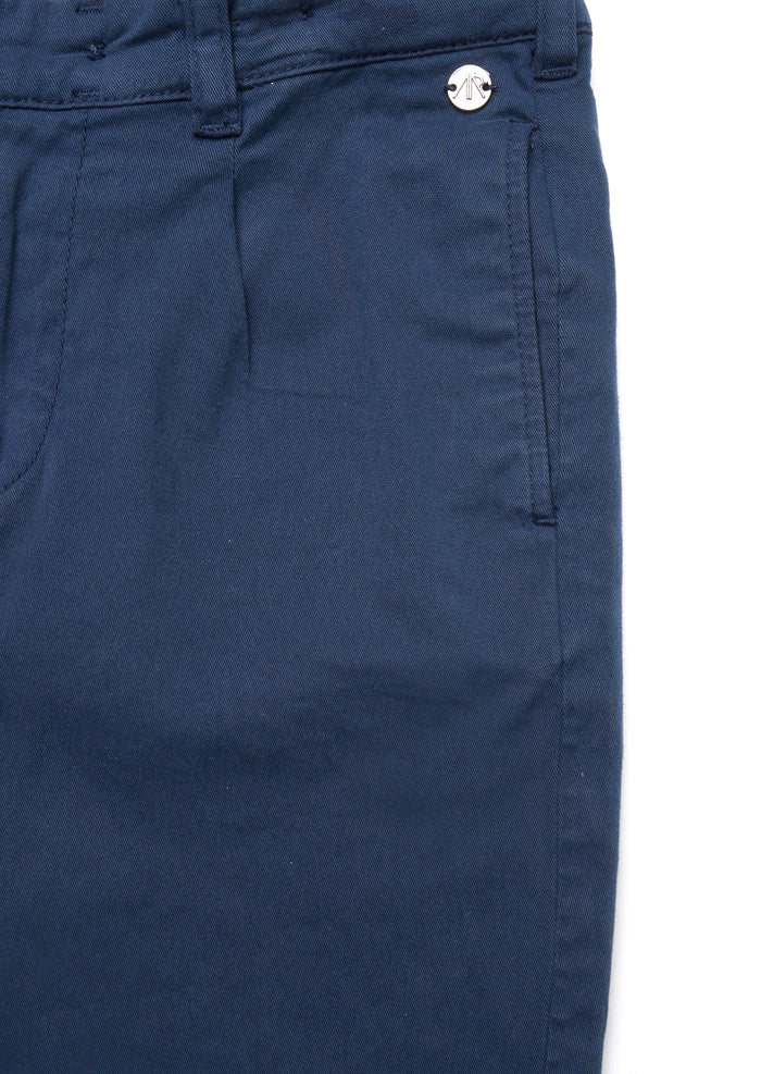 Harrison Washed Navy Slim Fit Chino