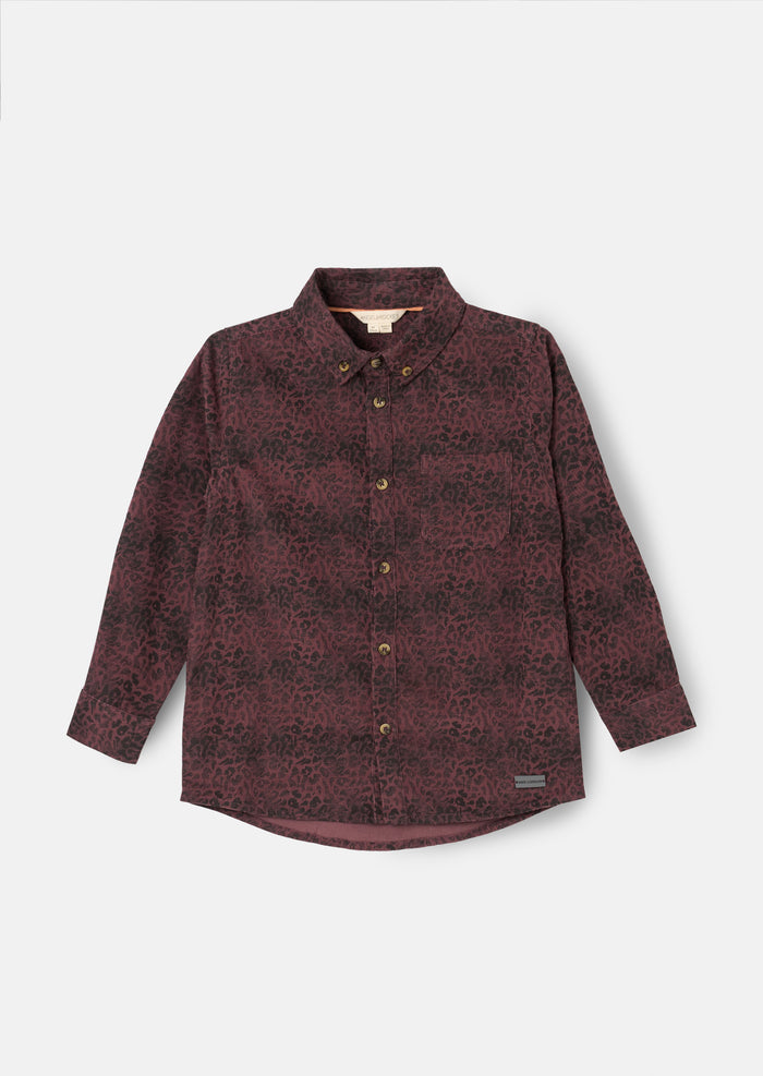 Hayes Leopard Jacquard Shirt