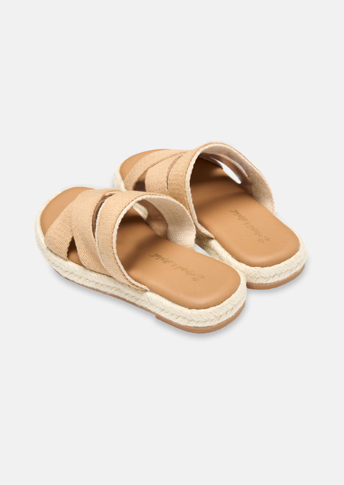 Hazel Tan Espadrille Sandals