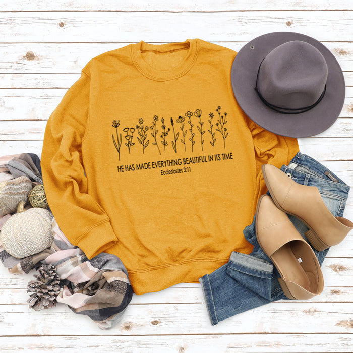 Yellow sweater (black color picture) / S