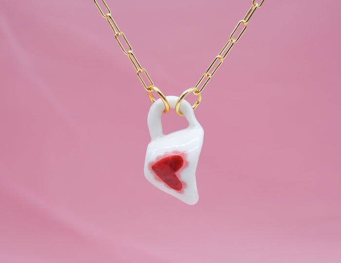 Heart Mug Necklace