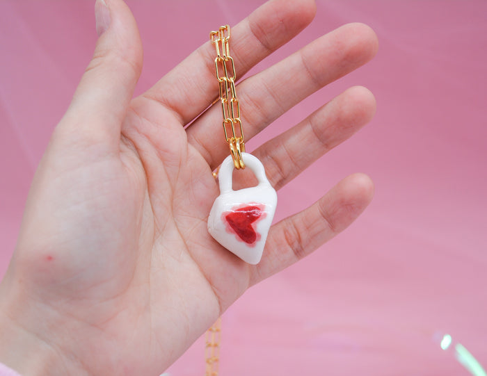 Heart Mug Necklace