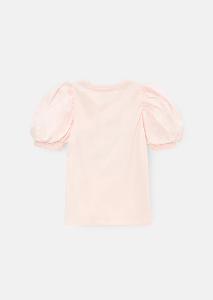 Heidi Sequin Embellished Puff Sleeve Tee