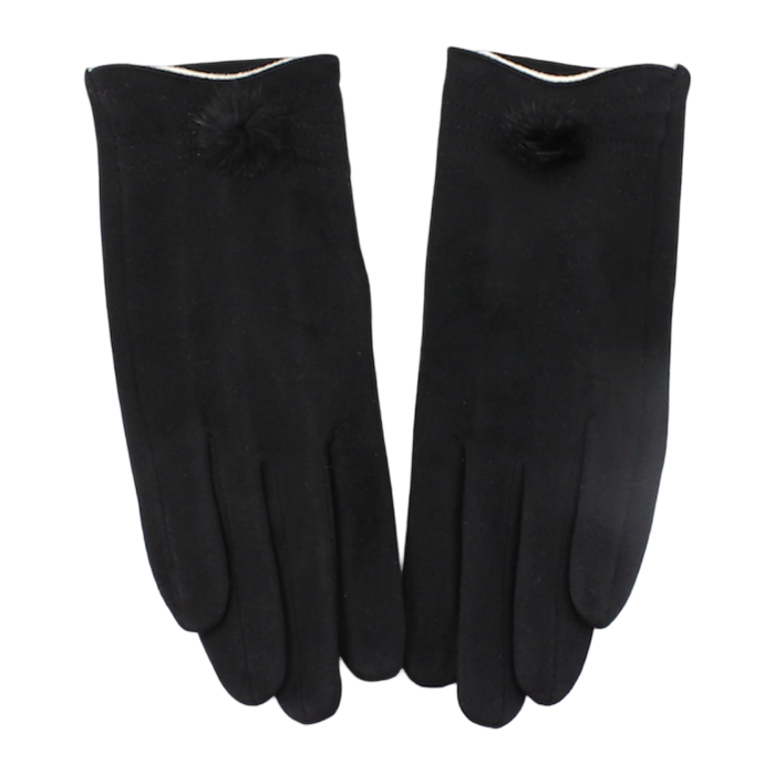 Helena Black Fashion Gloves