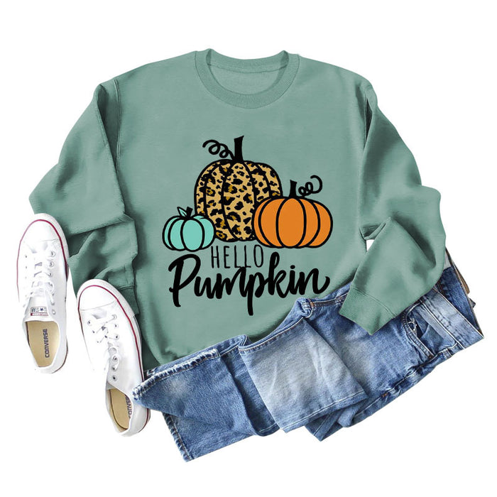 Light green sweater (black word color picture) / S