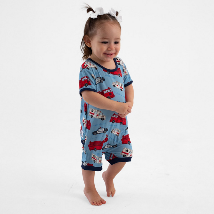 Help Is On The Way Shorty Romper