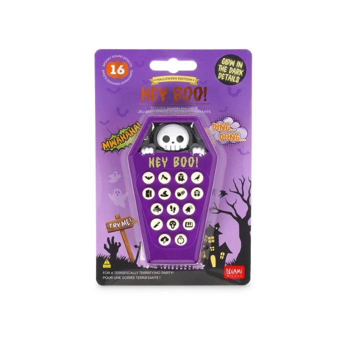 Hey Boo! - Spooky Sound Machine - Coffin