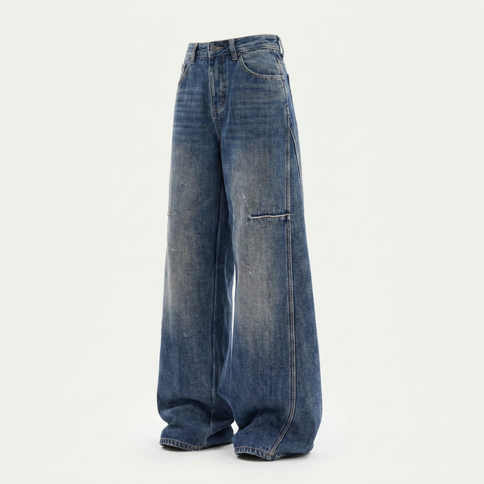 High-Waisted Wide-Leg Jeans for Women | Parcel Theory Canada