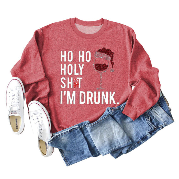 Red sweater (white color picture) / S