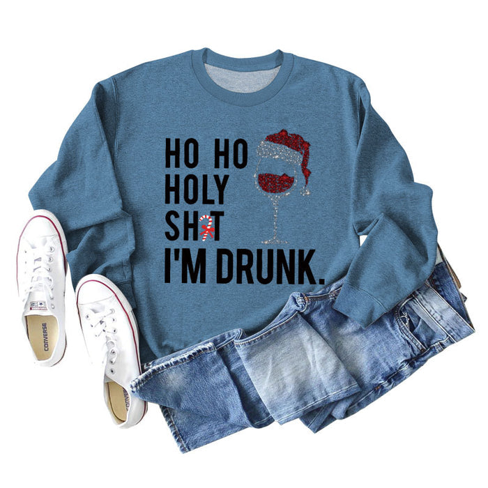 Blue sweater (black color picture) / S