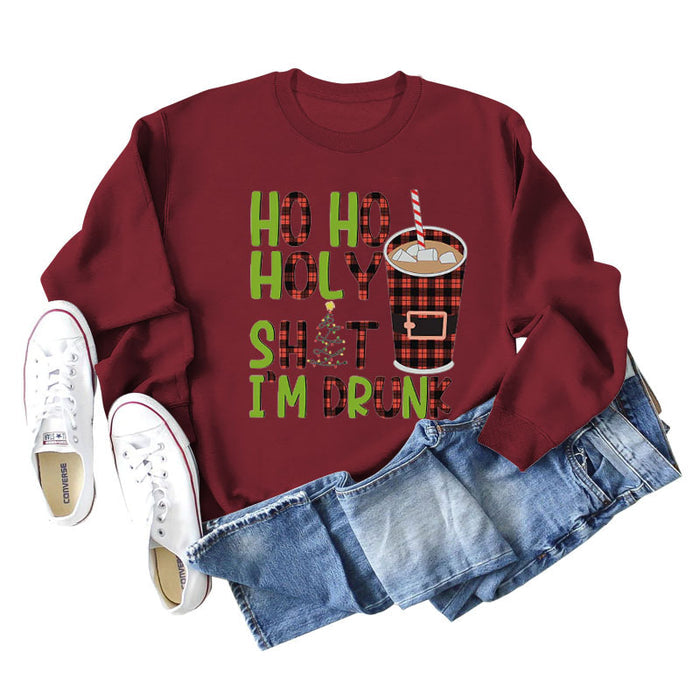 Wine red sweater (color picture) / S
