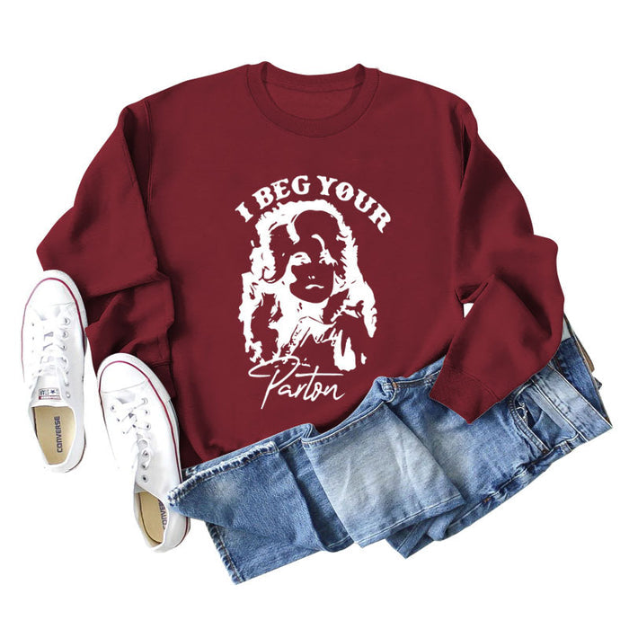 Red wine sweater (white color picture) / S