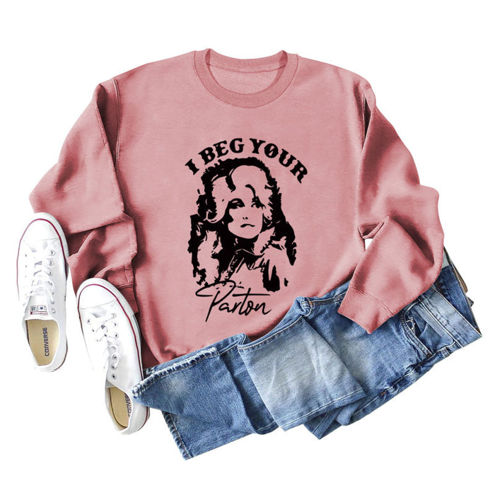 Rose gold sweater (black word color picture) / S