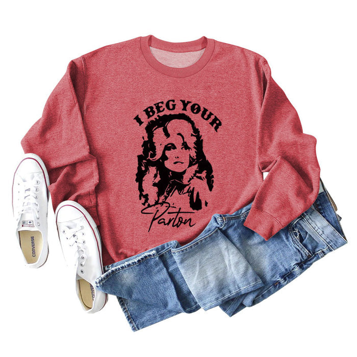 Red sweater (black color picture) / S