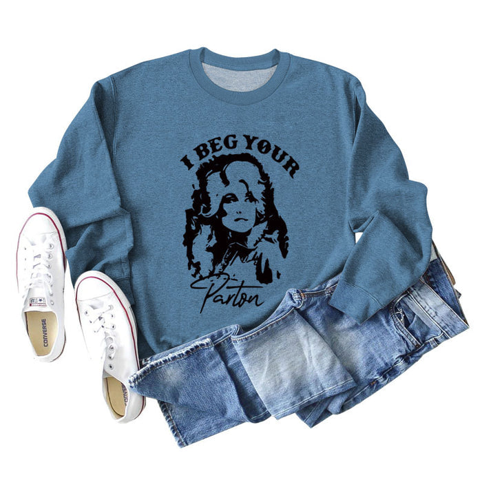 Blue sweater (black color picture) / S