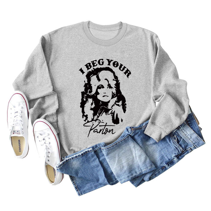 Grey sweater (black color picture) / S