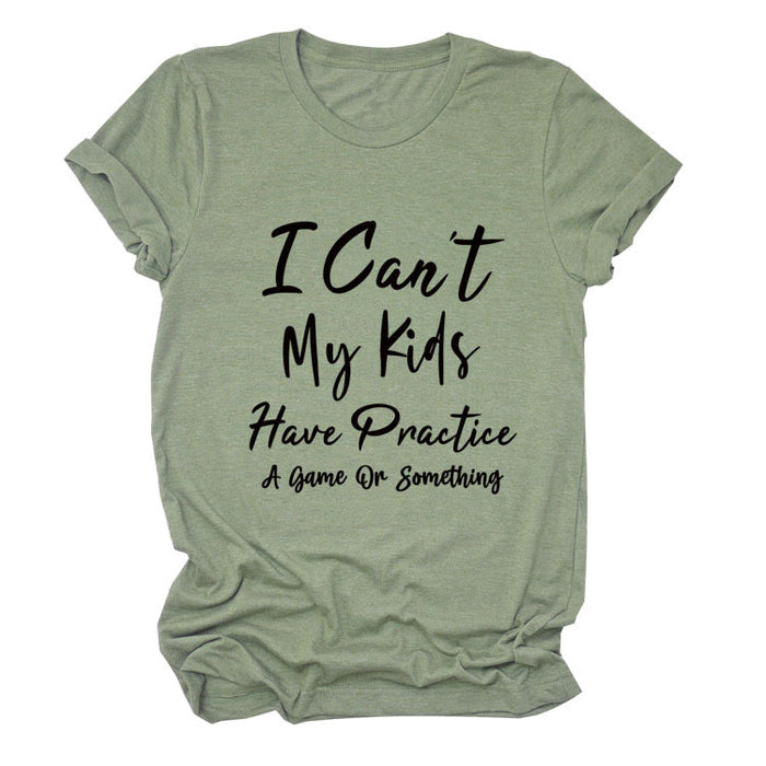 Olive green (black font) / S