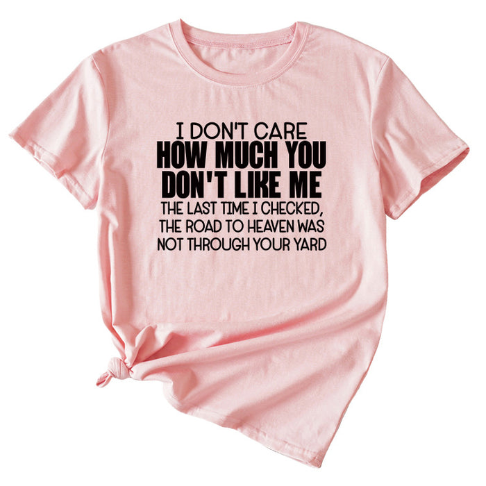 Pink (black font) / S
