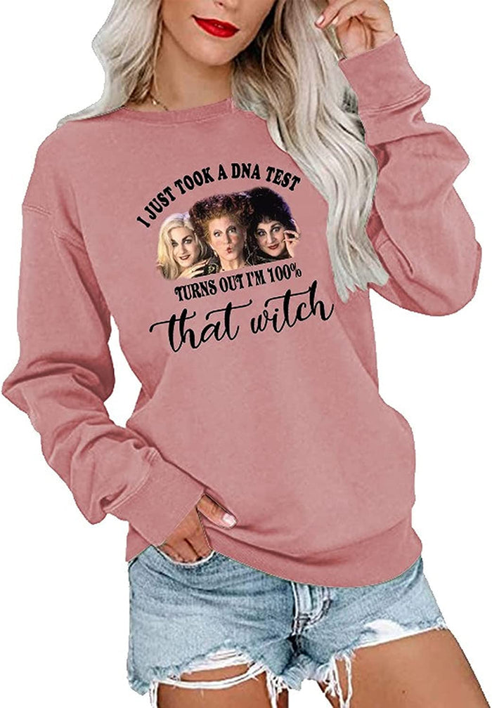 I Just Took A DNA Test Turns Out I'm 100% That Witch Long Sleeve Sweatshirt I Smell Children Shirt