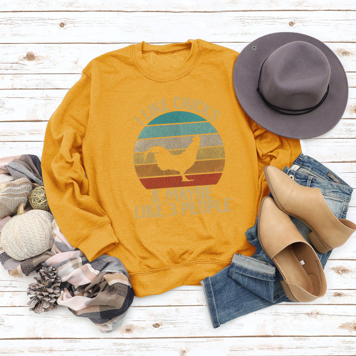 Yellow sweater (color picture) / S