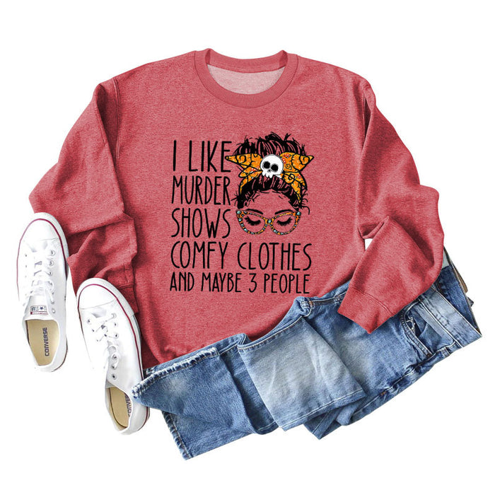 Red sweater (black color picture) / S