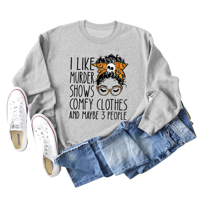 Gray sweater (black color picture) / S