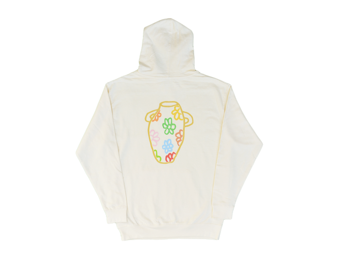 I Love Ceramics Hoodie - Cream