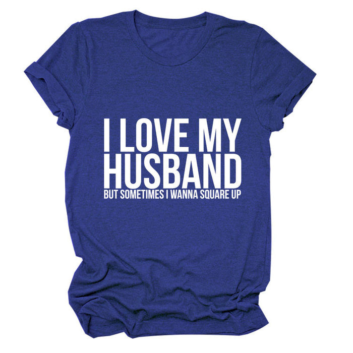 Vintage blue (white font) / S