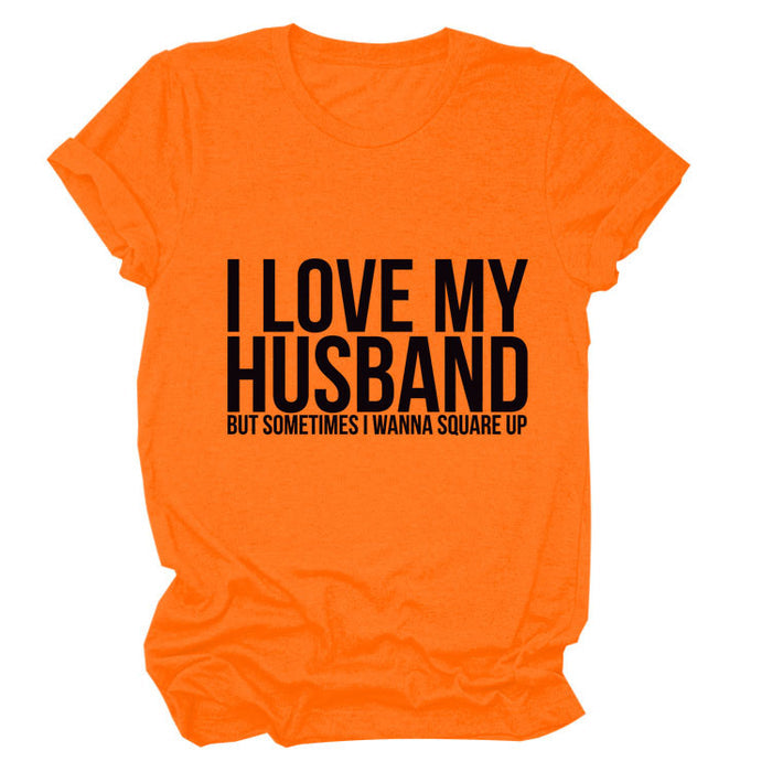 Orange (black font) / S