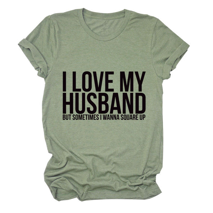 Olive Green (Black Font) / S