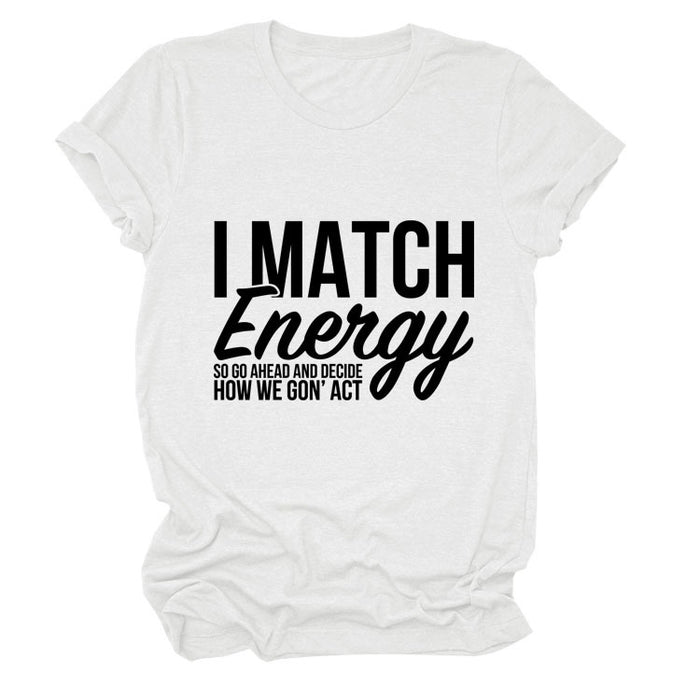 White (black font) / S
