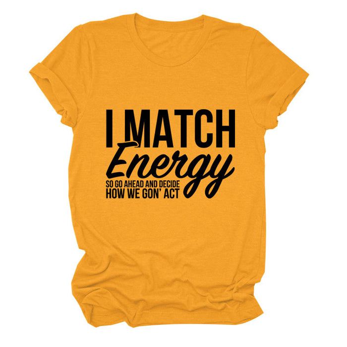 Mustard yellow (black font) / S