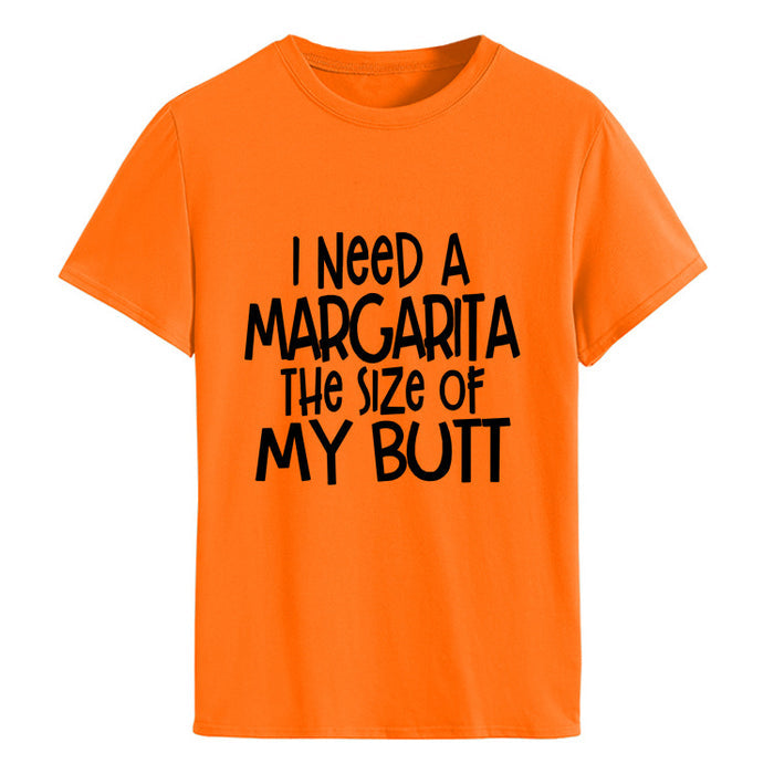 Orange (black font) / S
