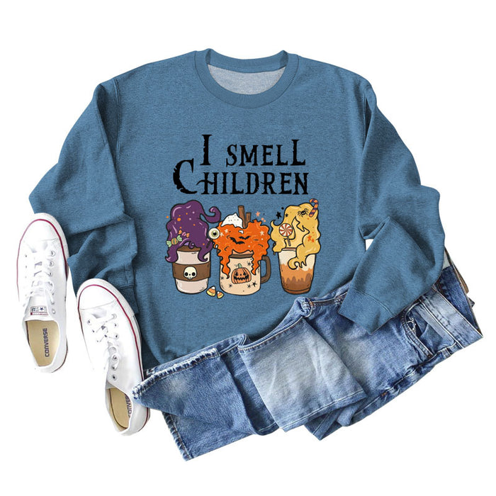 Blue sweater (black color picture) / S