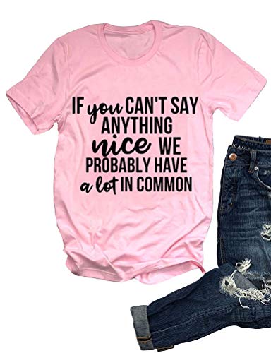 If You Can't Say Anything Nice We Probably Have A Lot in Common T-Shirt