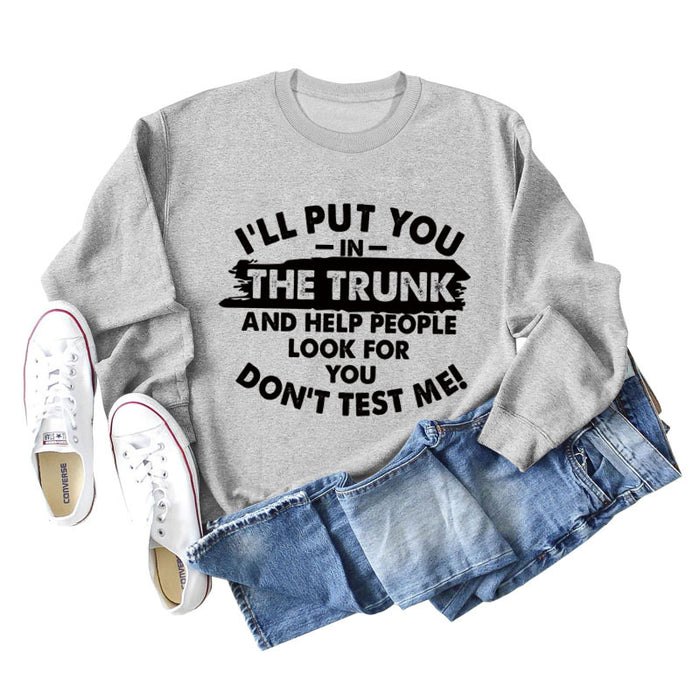 Gray sweater (black color picture) / S