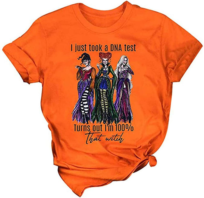 I'm 100% That Witch T-Shirt Hocus Pocus Shirt for Women Halloween Shirt