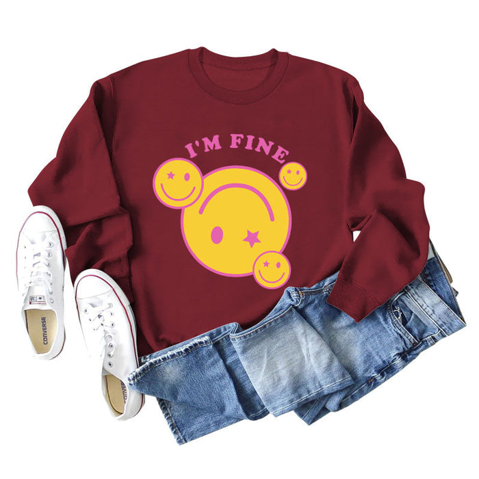 Wine red sweater (color picture) / S